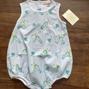TBBC sleeveless romper onesie bubble worth Avenue best by par patton play golf 2